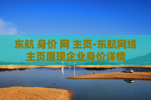东航 身价 网 主页-东航网络主页展现企业身价详情