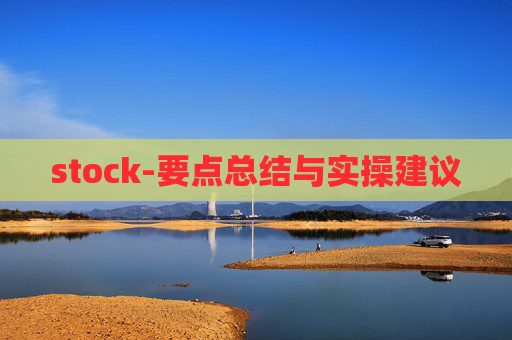 stock-要点总结与实操建议